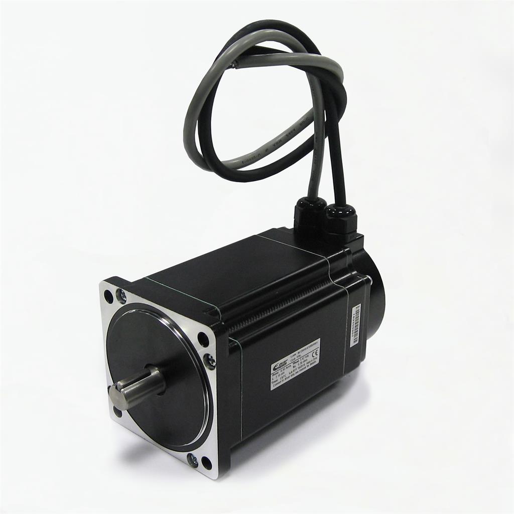 High efficiency stepper motors with absolute multiturn encod