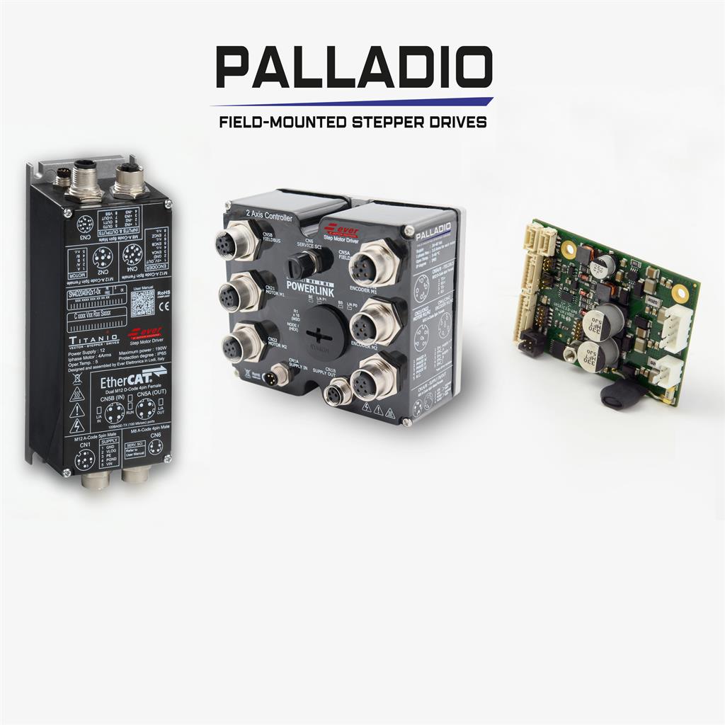 Titanio Fieldbus Drives 2-Phase | Ever Motion Solutions